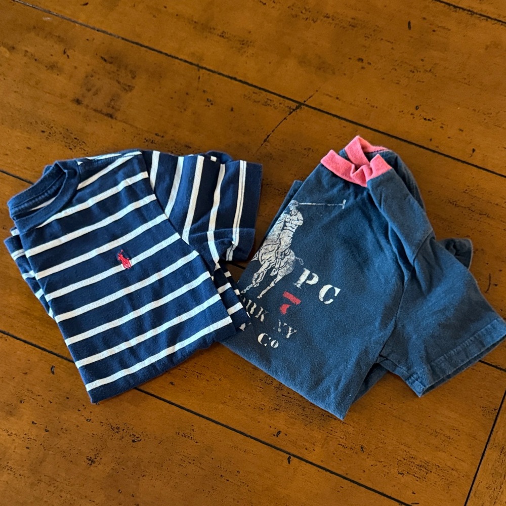 Polo Ralph Lauren Boys’ T-Shirt Bundle – Size 5 (2 Shirts)